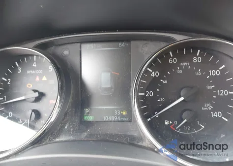 2017 Nissan Rogue Sv z USA, uszkodzony, nr VIN KNMAT2MT4HP530521